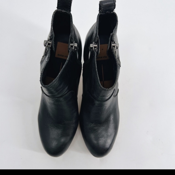 Dolce vita Arlynn wood platform clog boots. - Picture 3 of 13